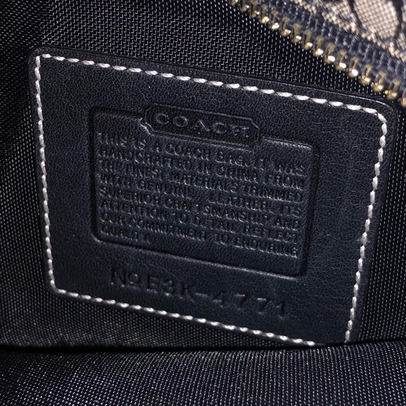 Coach Mini Monogram Purse/Shoulder Bag - Picture 4 of 5